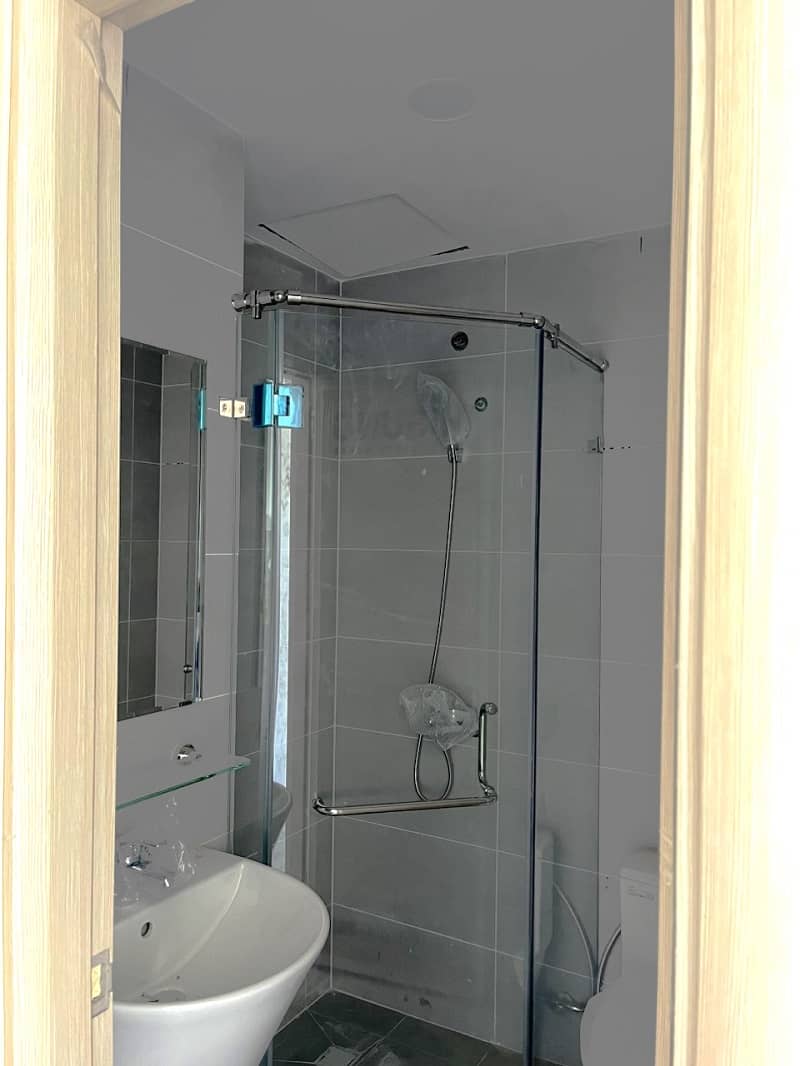Thiết bị vệ sinh của căn hộ hoàn thiện cơ bản