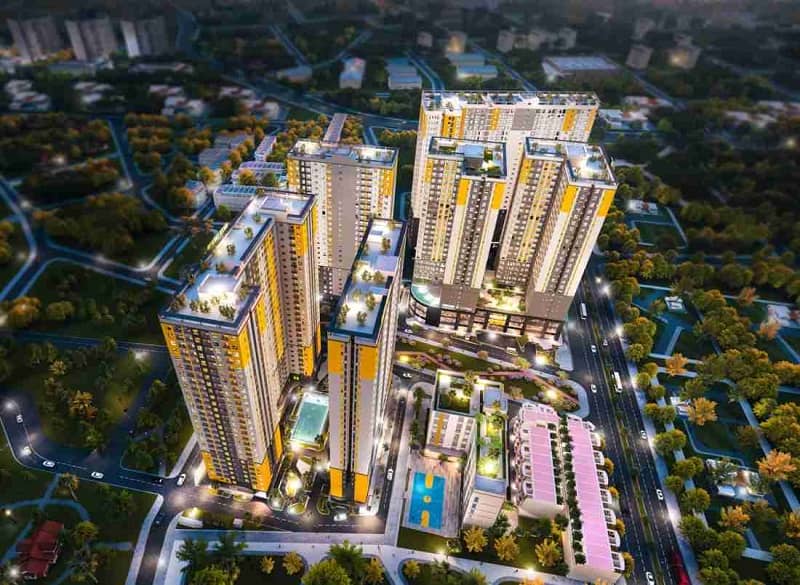 Bcons City – Tháp Green Emerald đang có nguồn cung căn hộ vừa túi tiền