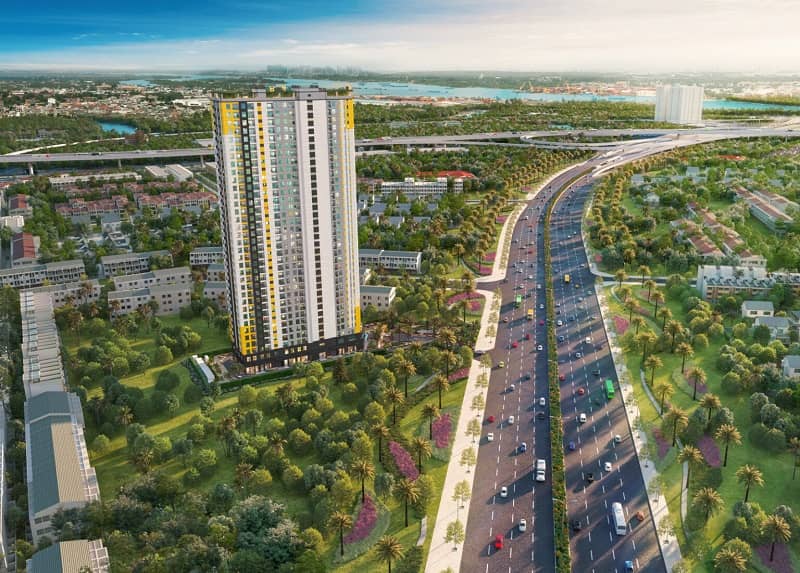 Dự án Bcons Avenue với vị trí đắc địa trên mặt tiền Xa lộ Hà Nội