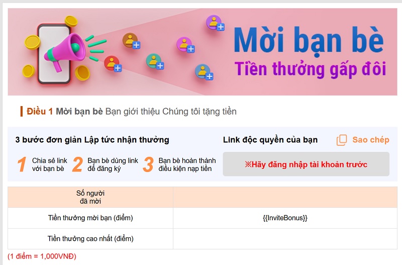 chương trình “Mời Bạn Kubet”