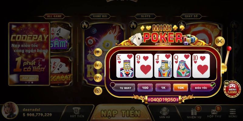 Mini Poker Sunwin là gì?
